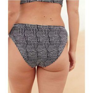 Aerie - Jaquard Polka Dot Bikini Bottoms Only